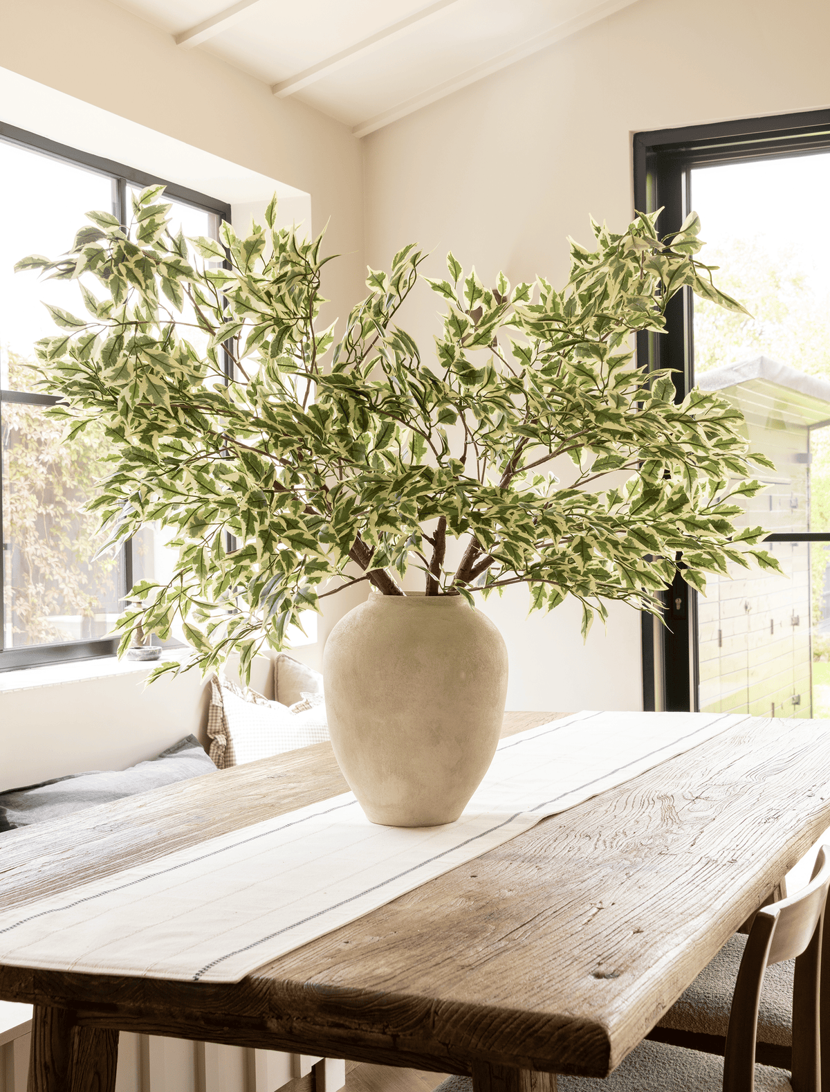 Faux Oversized Ficus Anastasia Branch (2 Branches)