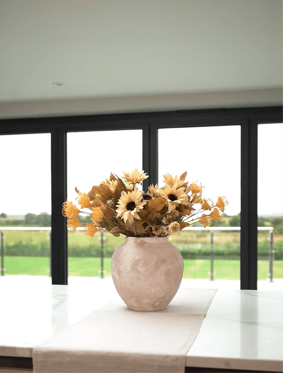 Faux Autumn Arrangement - Neutral