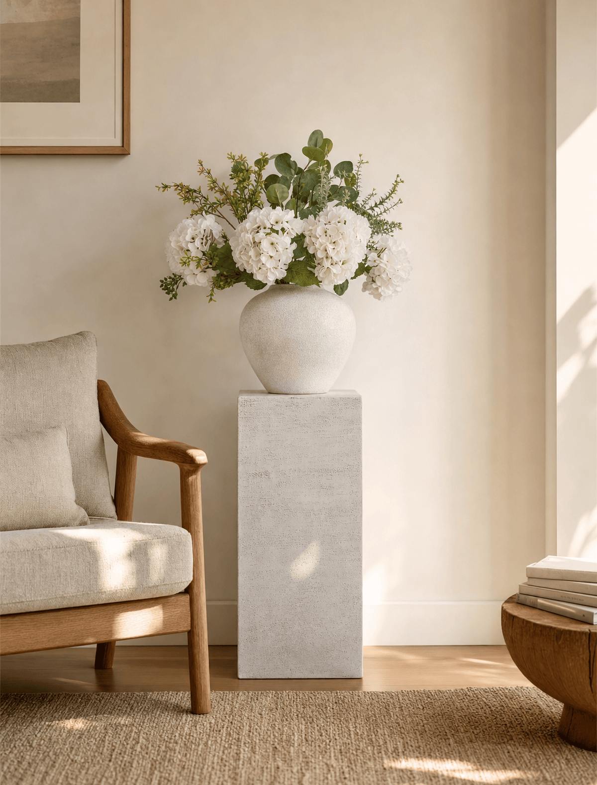 Display Pedestal/Plinth - Stone