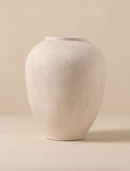 Isla Ceramic Vase - Beige