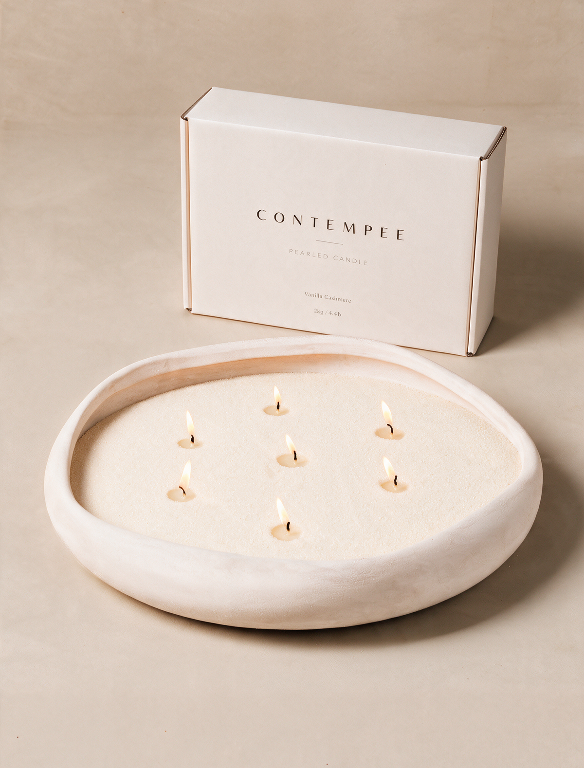 Pearled Candle Sand