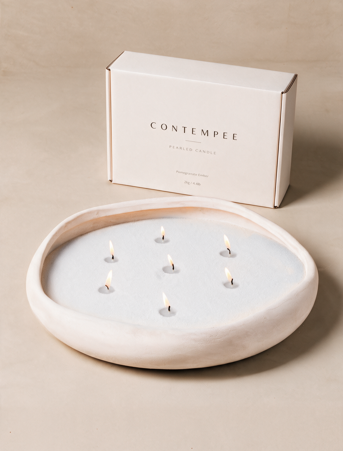 Pearled Candle Sand